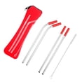thumbnail image 1 of Bearachild Stainless Steel Straws Reusable Metal Straw Straight Tube Kitchen Sucking Tool Bendable for Camping Hiking Outdoor Type6 NO6 Bearachild HA042346-01, 1 of 6