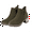Army Green, variant on Fesfesfes Chelsea Boots Women High Heels Thick Heel Boots Fleece Pointed Toe Short Boots 9.5(43)