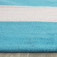 thumbnail image 5 of Safavieh Montauk Turquoise Contemporary Rug - Square 6', 5 of 5