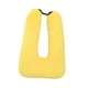 thumbnail image 2 of Almohada de viaje para asiento de coche,Almohada de viaje para asiento trasero de coche para adultos y niños,Cojín de almohada de viaje para el asiento trasero para viajes Amarillo, 2 of 9