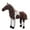 2#, variant on 3D Simulation Horse Animal Plush Stuffed Doll Kids Toy Room Decor Photo Props