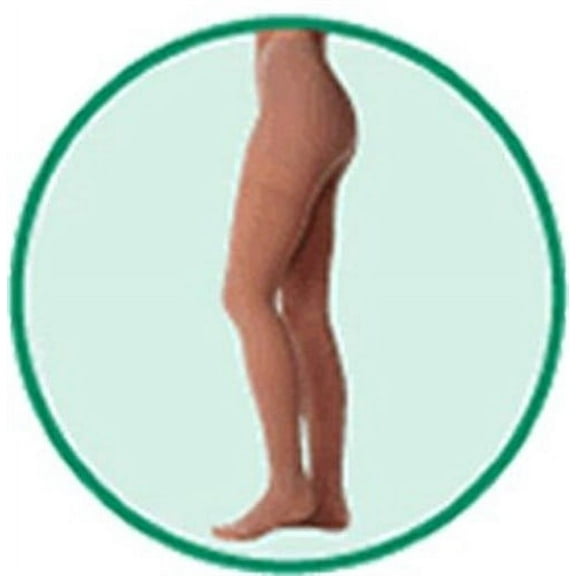 Juzo Soft Pantyhose 20-30mmHg Open Toe, IV, Beige