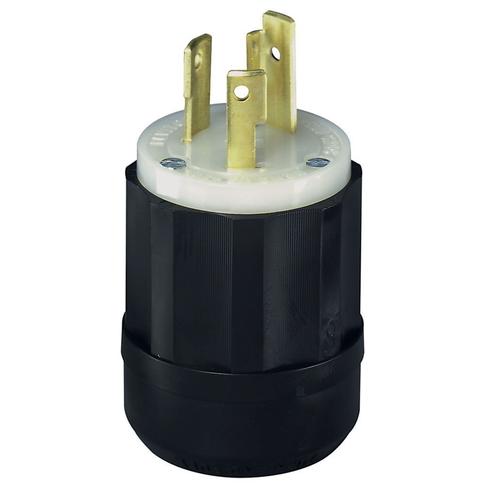 2621 30 Amp, 250 Volt, NEMA L630P, 2P, 3W, Locking Plug, Industrial