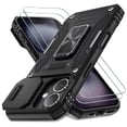 thumbnail image 1 of Funda de teléfono DEERLAMN para iPhone 16 de 6.1 pulgadas con funda de cámara deslizante, 1 of 6
