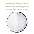thumbnail image 3 of Zmisner 25.59in Spherical Softbox with Storage Bag, Professional Video Fill Light Softbox for Photography Studio, Video Recording, Portraits Shooting, 3 of 7