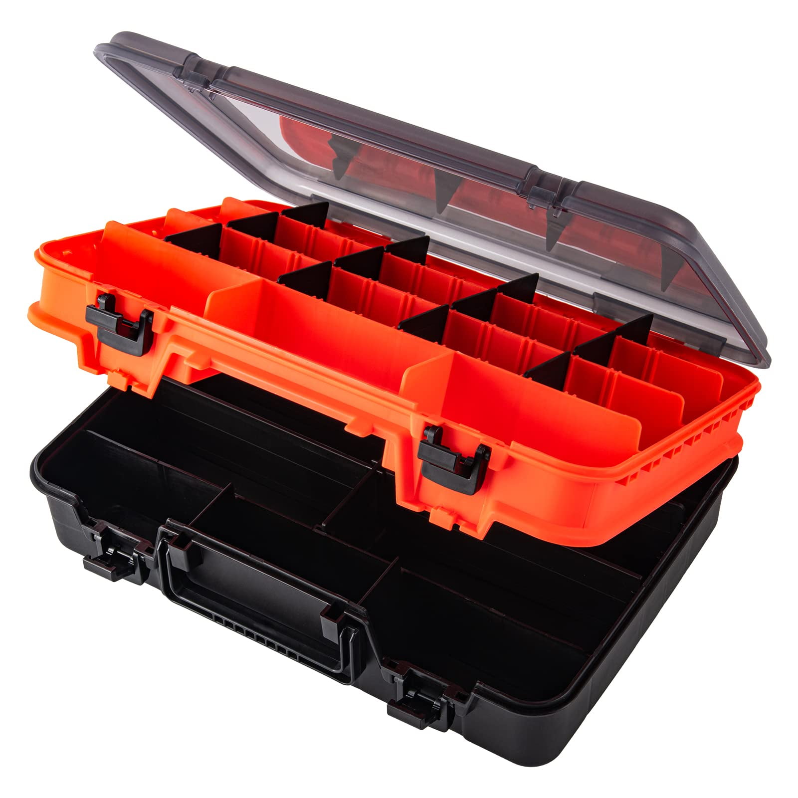 Goture Large Tackle Box with Secure Locks, Adjustable Divider Removable
