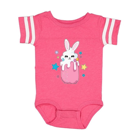 

Inktastic Easter Strawberry Bunny Drink with Stars Gift Baby Boy or Baby Girl Bodysuit