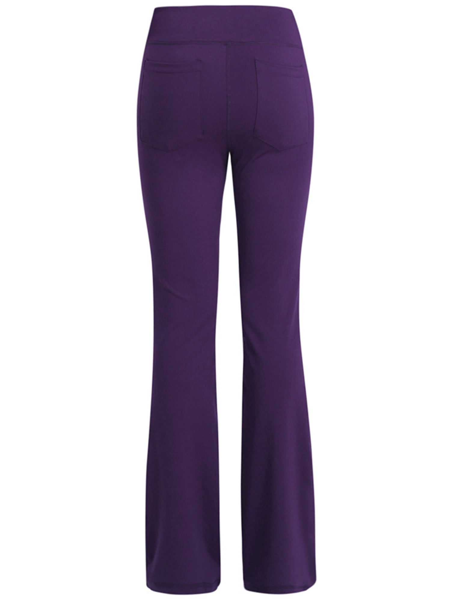 bootleg stretch trousers womens