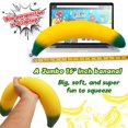 thumbnail image 3 of Juguete de Apretar JA-RU Banana Elástica Pack de 2 (3364-2), 3 of 8