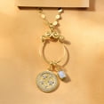 thumbnail image 3 of Ross-Simons 18kt Gold Over Sterling Scrolled Charm Holder Pendant, Women's, Adult, 3 of 6