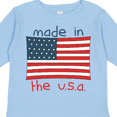 thumbnail image 4 of Inktastic Made in the U.S.A. Boys or Girls Long Sleeve Toddler T-Shirt, 4 of 5