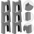 thumbnail image 2 of 6 piezas de pilares para puentes de tren, juguetes para niños, bloques de alto nivel, accesorios para vías férreas, soportes para puentes de tren, 2 of 7