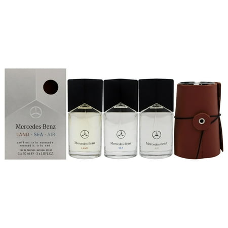 Mercedes-Benz Land Sea Air Cologne for Men Gift Set, 3 Pc