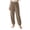 Coffee, variant on YABCSAZ Sherpa Pajama Pants for Women Soft Elastic Wasit Fluffy Pj Pants Soft Warm Comfy Winter Indoor Lounge Joggers Fleece Lined Sleepwear Bottoms