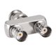 thumbnail image 5 of Conector BNC Y divisor de 1 conector macho a 2 conectores hembra para cámara CCTV, 5 of 6