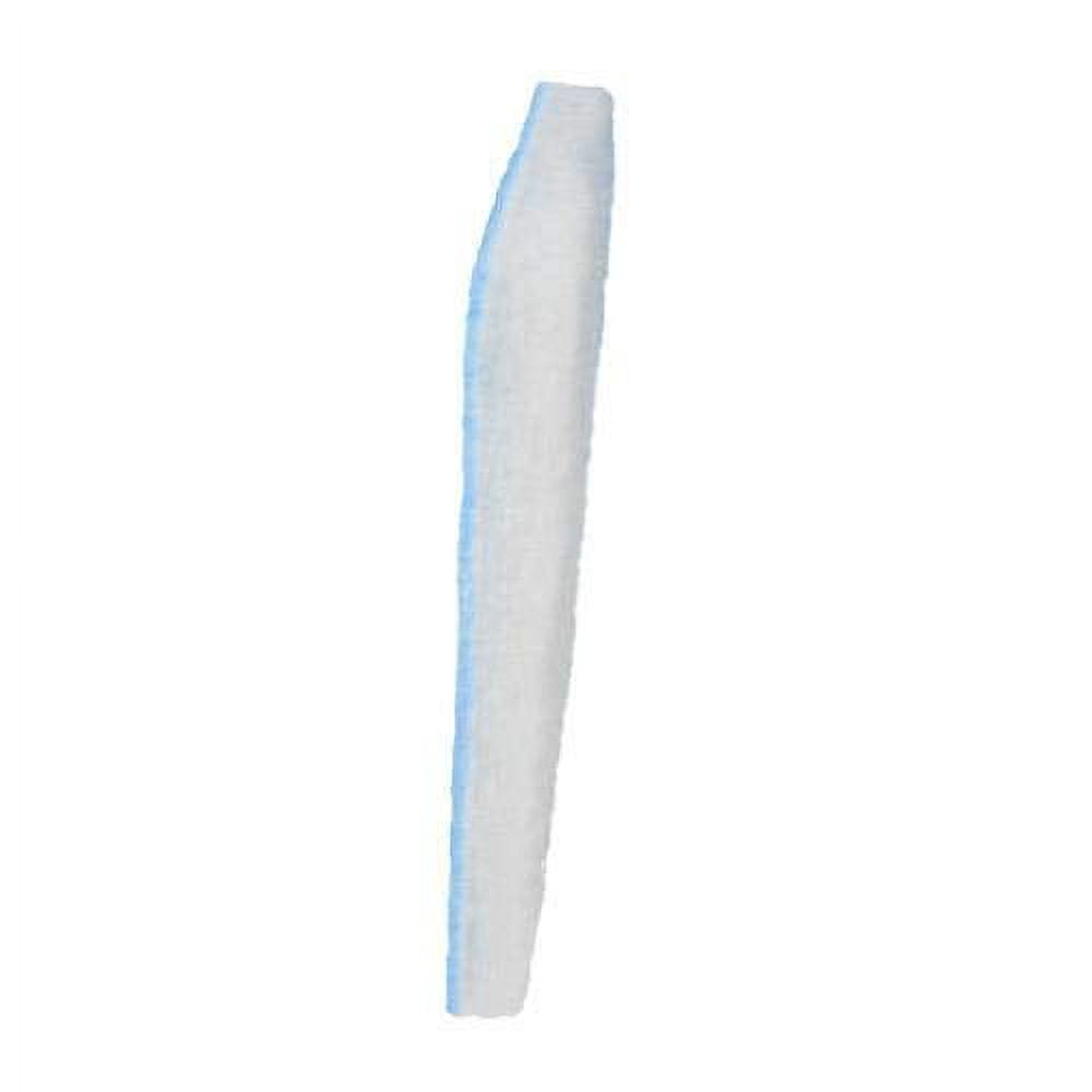 DEFLECTAIR 10 Feet of Blue and White Air Filter Media Roll , MERV6 Polyester Media - 25" Wide