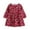 Red, variant on Esaierr Baby Newborn Girl Floral Dresses for Toddler Cotton Dress Long-Sleeved Casual Princess Dress for 5M-6Y
