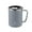 Gray, variant on HCJKDU Insulated Coffee Mug with Handle and Lid, Double Wall 304 Stainless Steel Vacuum Insulated Tumbler Cup, Travel Coffee Cup Thermal Cup for Home and Office