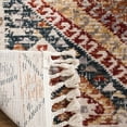 thumbnail image 6 of Safavieh Farmhouse Flannery Southwestern Area Rug, Ivory/Navy, 6'3" x 6'3" Square, 6 of 10