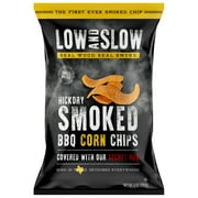 Low and Slow Hickory Smoked Corn Chips, 6 oz Metalized Film Bag