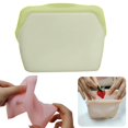 thumbnail image 2 of Silicone Bags for Food Storage, Reusable Zip Lock Bags Silicone Food Storage Containers, Freezer Microwave Oven Dishwasher Safe, Plastice BPA-Free 1PC, 2 of 6