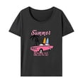 thumbnail image 1 of Camiseta para mujer Fernando con cuello redondo básica para deportes de caminata callejera S, 1 of 7