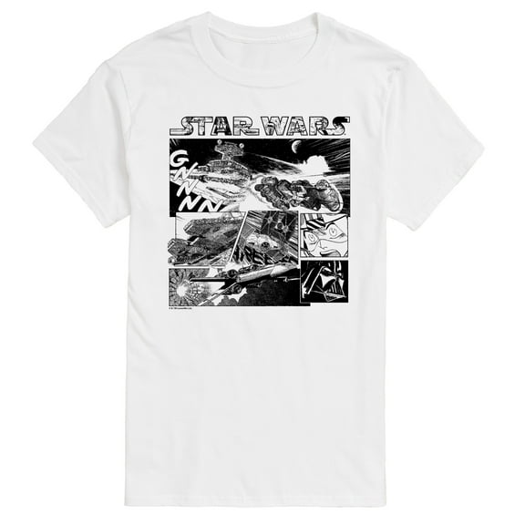 Star Wars - Comic Panel - Men's Short Sleeve Tee