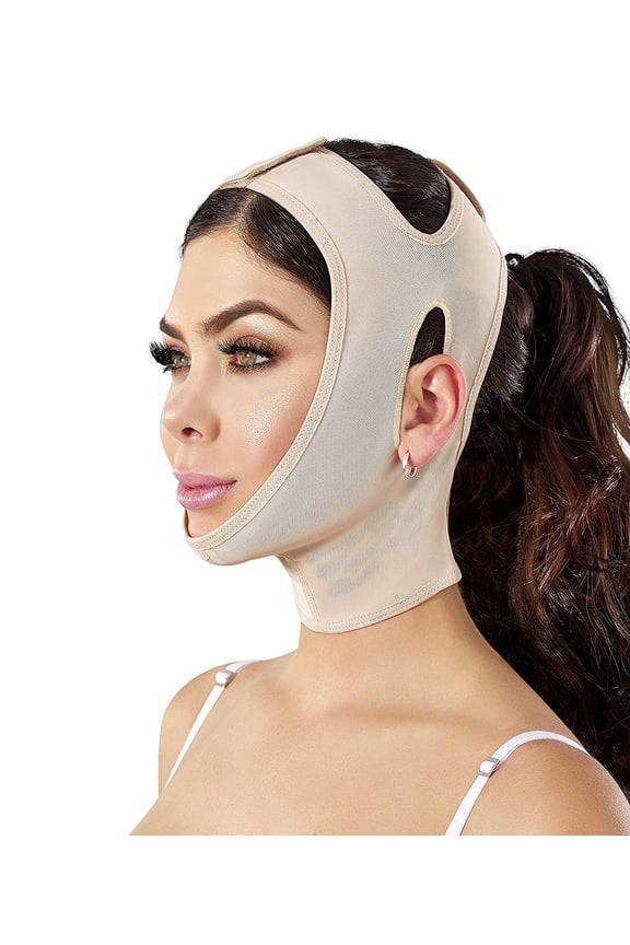 Chin strap SCA001 Support Band Neck Bandage Mentonera Post Quirurgica Face Lifting Slimmer Chin Lift Facial Compression