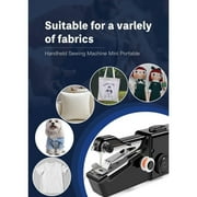 Handheld Sewing Machine,Mini Handheld Sewing Machine for Quick Stitching,Portable Sewing Machine Suitable for Home,Travel and DIY,Electric Handheld Sewing Machine for Beginners