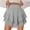 Gray, variant on Olyvenn Fashion Flowy Shorts for Women Ruffle Skorts Mini Skirts High Waisted Teen Gilrs Tennis Skort Summer Shorts Army Green L