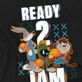 thumbnail image 3 of Space Jam: A New Legacy Ready 2 Jam Kids T Shirt (Small) for Youth Toddler Boys and Girls, Black, 3 of 5