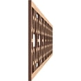 thumbnail image 3 of Ekena Millwork 46 3/4"W x 10"H x 3/8"T Chicago Fretwork Moulding, Red Oak, 3 of 13