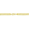 thumbnail image 2 of 14K Yellow Gold 8.5in 4.7mm Comfort Curb Bracelet with Lobster Clasp, 2 of 4