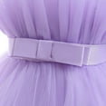 thumbnail image 6 of Moocorvic Flower Girls Dresses Cold Shoulder Short A Line Wedding Party Ball Gown Princess Dress 7-8Years,Purple, 6 of 8