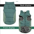 thumbnail image 5 of HQREA Winter Dog Coats for Large Dogs Waterproof Reflective Dogs Vest Snow Jacket, 5 of 6