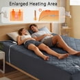 thumbnail image 5 of Dhole Cotton Blend Heated Mattress Pad Secure Comfort Technology - Luxury Quilted Electric Mattress Pad with Deep Pocket - 6-Setting Heat Controllers, Queen - 60"x80" , Gray, 5 of 9