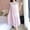 Pink, variant on Nightgowns for Women Women's Sleepwear Solid Dress Sleeveless Round Neck Splice Dress Pullover Loose Dress Sleep Dress for Women Pajama Sets for Women 2 Piece Wine One Size