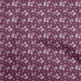 thumbnail image 1 of oneOone Cotton Poplin Twill Purple Fabric Kids Floral Sewing Craft Projects Fabric Prints By Yard 56 Inch Wide, 1 of 4