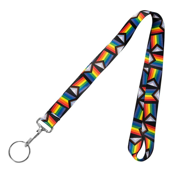 The Awareness Company Daniel Quasar Flag Stripe Lanyards 2 Pack