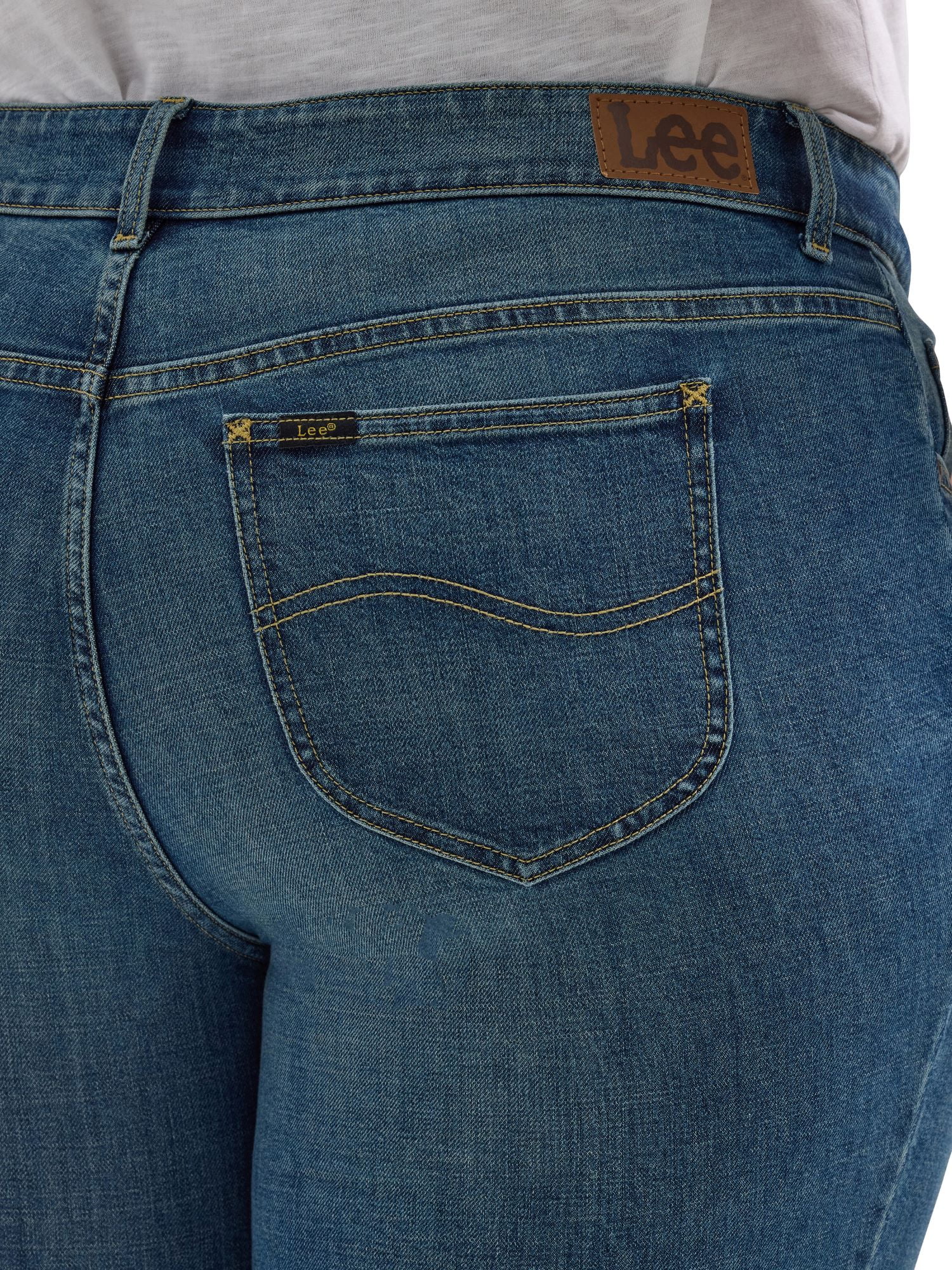 Lee Women's Plus Bootcut Jean, Available in Regular, Long, Short Inseams
