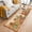 Orange Beige, variant on Large Area Rug 5x7 Ft,Purple Grey Ombre Non Slip Area Rugs for Bedroom,Modern Geometric Abstract Aesthetics Cream Washable Low Pile Indoor Throw Carpet for Living Room Dining Room Nursery Home Office