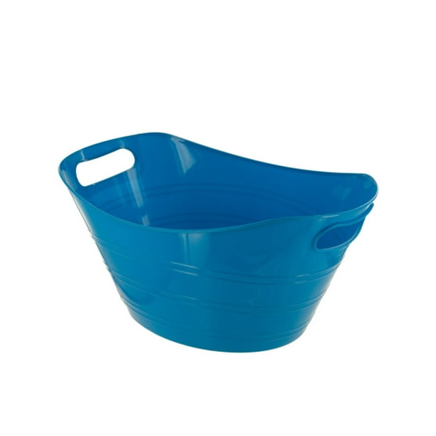 7X14 Plastic Oval Bucket, 9 Count