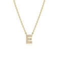 thumbnail image 1 of Diamondlite Collier Mini Initial en Zircon Cubique - Or, 1 of 1