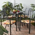 thumbnail image 5 of Greendale Home Fashions 18 x 18 in. Marisol Outdoor Dining Seat Cushion (4-Pack), 5 of 6
