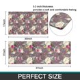 thumbnail image 7 of Pioneer Flower Floral Print Pattern Kitchen Rugs Sets Of 2,Anti Fatigue Kitchen Mat Rugs Non Slip Washable,Decorative Kitchen Floor Mats for Kitchen,Sink,Laundry,17"x30"+17"x47", 7 of 7