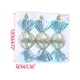 thumbnail image 3 of 3Pcs Christmas Candy Ornaments Candy Jars Christmas Tree Glitter Hanging Decorations Plastic Peppermints Decorative Christmas Tree Home Party, 3 of 7