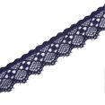 thumbnail image 2 of Lace Ribbon Clothing Accessories Decorating Crafts DIY Materials 10 Yard 2cm Width Dark Blue, 2 of 4