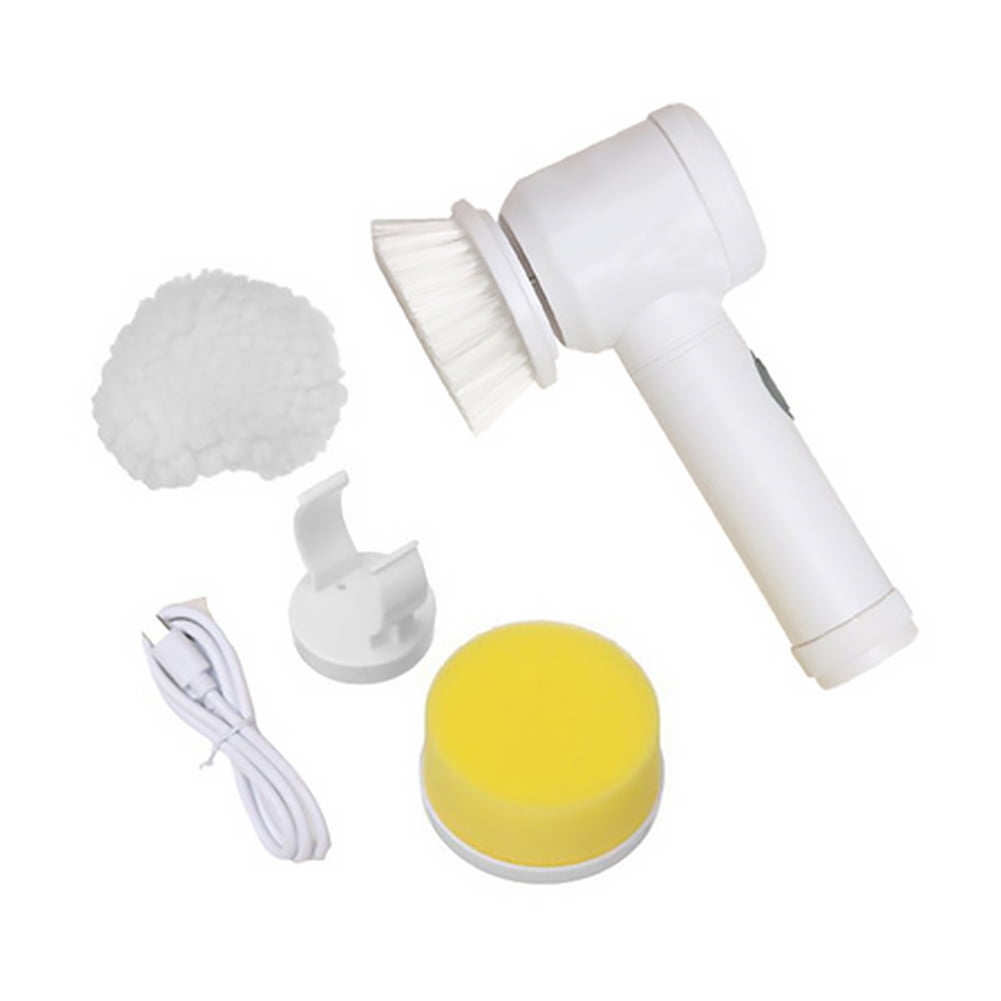 TBOLINE Electric Cleaner Scrubbing Brushes Kit Bathroom Shower Cleaning