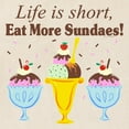 thumbnail image 4 of CafePress - Eat Sundaes Tote Bag - Unisex Canvas Tote Bag, Beige, 1-Piece, 4 of 8