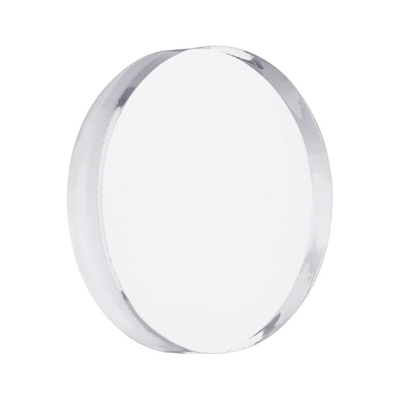 Uxcell Acrylic Stamp Block, 1 Pack Clear Stamping Block Mounting Blocks Set Round